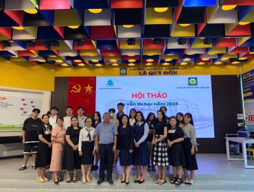 Hội thảo thông tin du học và học bổng tại trường THCS-THPT Lê Quý Đôn, tp.Phan Thiết